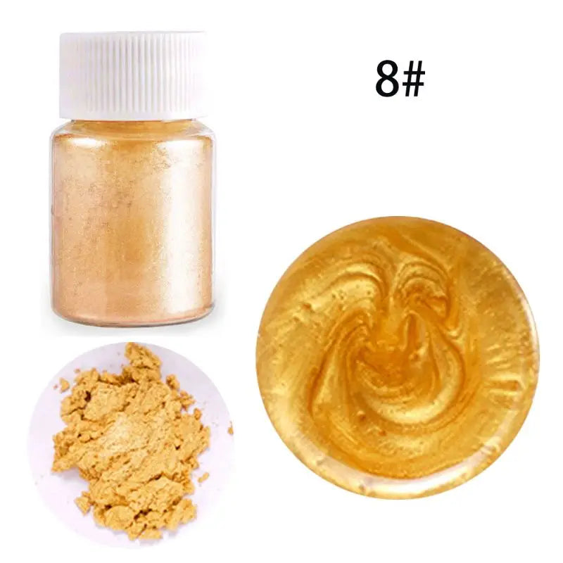 21 Colors Aurora Resin Mica Pearlescent Pigments Colorants Resin Jewelry Making