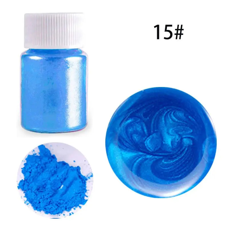 21 Colors Aurora Resin Mica Pearlescent Pigments Colorants Resin Jewelry Making