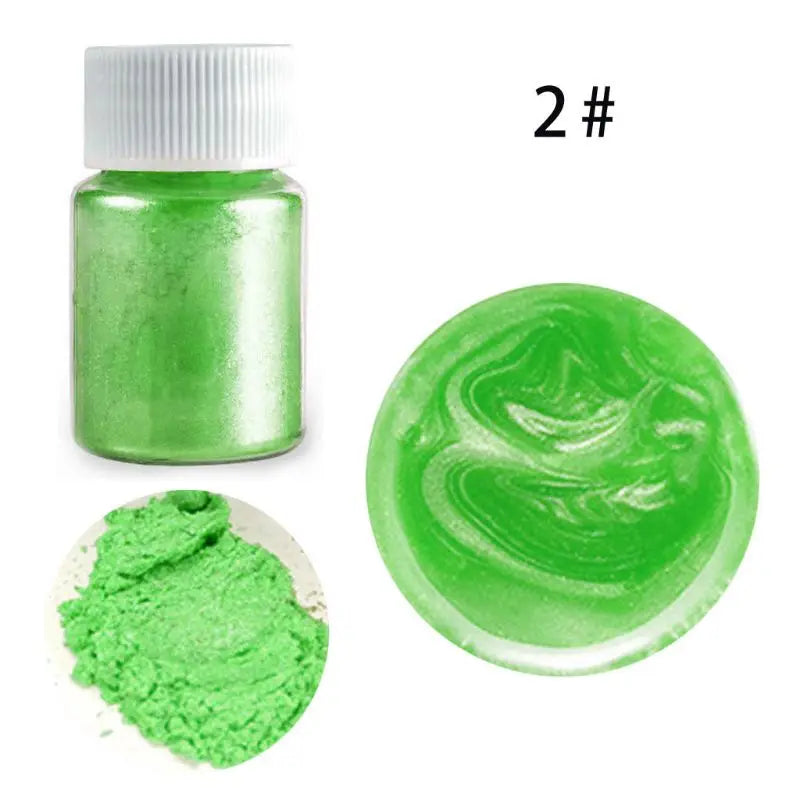 21 Colors Aurora Resin Mica Pearlescent Pigments Colorants Resin Jewelry Making