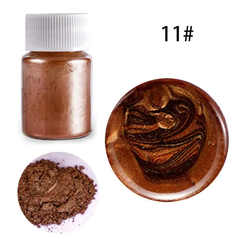 21 Colors Aurora Resin Mica Pearlescent Pigments Colorants Resin Jewelry Making
