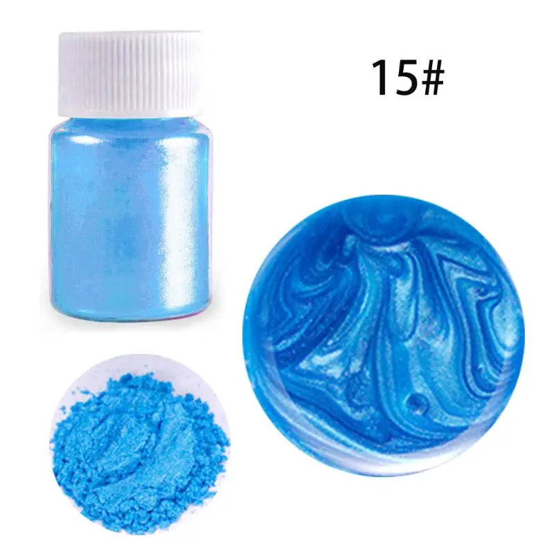 21 Colors Aurora Resin Mica Pearlescent Pigments Colorants Resin Jewelry Making