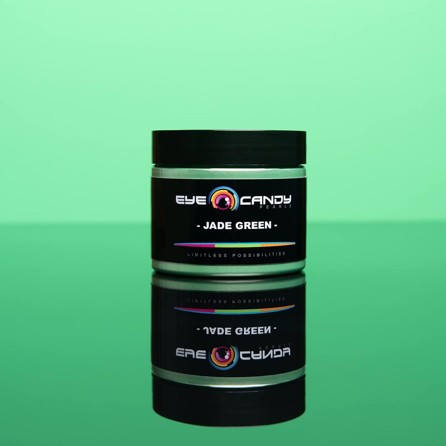 Premium Green Mica Powder Pigments (25Gr) | Multipurpose DIY Arts and Crafts Additive | Acrylic, Woodworking, Bath Bombs, Resin, Epoxy, Soap, Fishing Lures (Jade Green)