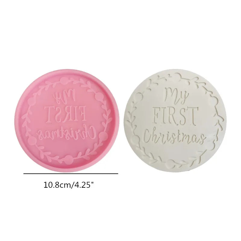 Mandala Epoxy Resin Mold round Tray Cup Mat Casting Silicone Mould DIY Crafts Home Decoration Making Tool Moldes