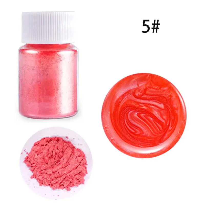 21 Colors Aurora Resin Mica Pearlescent Pigments Colorants Resin Jewelry Making