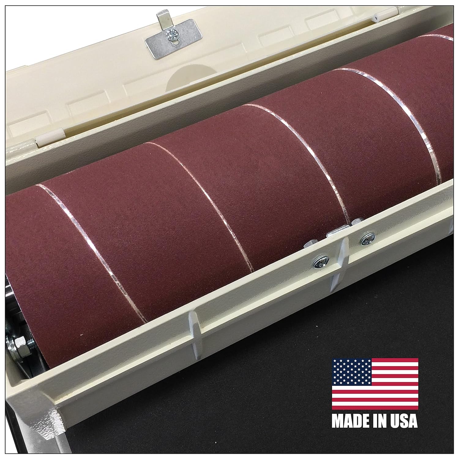 Performax Type Ready-To-Cut Ready-To-Wrap Drum Sander Sandpaper Rolls 3 Inch by 35 Feet Long for Jet 16-32 Drum Sander Paper, Aluminum Oxide Sandpaper - 80 Grit