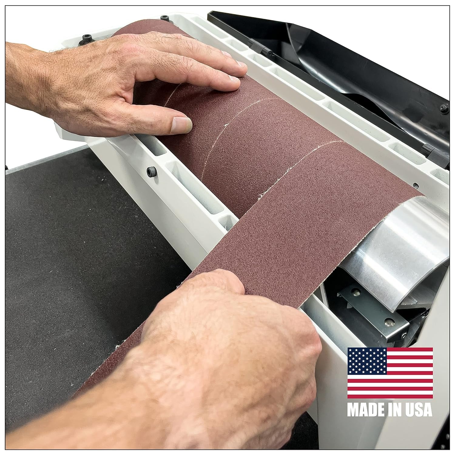 Performax Type Ready-To-Cut Ready-To-Wrap Drum Sander Sandpaper Rolls 3 Inch by 35 Feet Long for Jet 16-32 Drum Sander Paper, Aluminum Oxide Sandpaper - 80 Grit