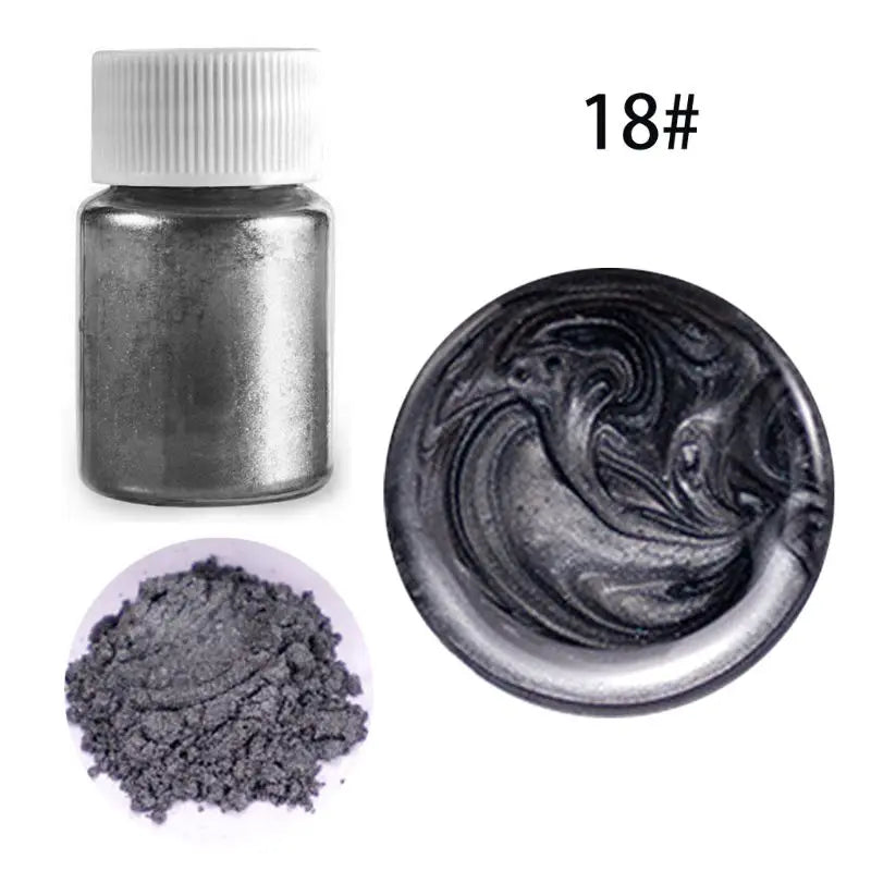 21 Colors Aurora Resin Mica Pearlescent Pigments Colorants Resin Jewelry Making