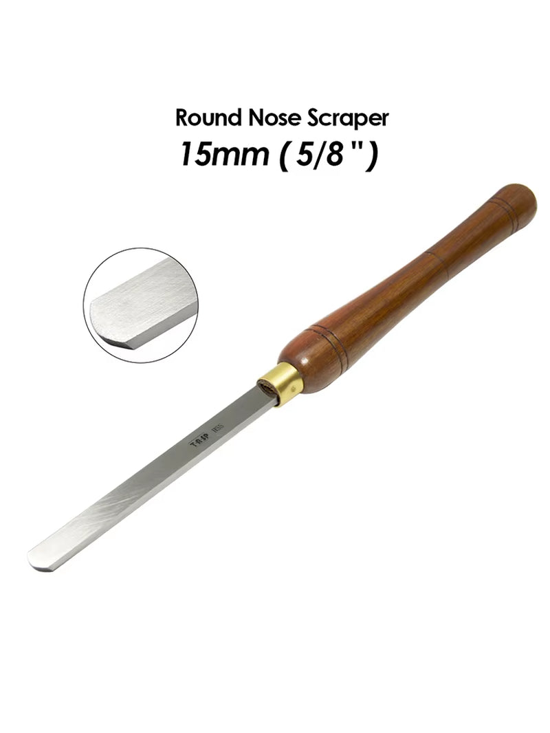 HSS Woodturning Gouge Wood Lathe Turning Tools Spindle Bowl Carpentry Chisel with Walnut Handle for Woodworking