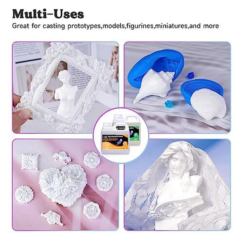 T'S RESIN Polyureth Resin, 60Oz 2 Part Casting Resin, Fast Cured Resin Within