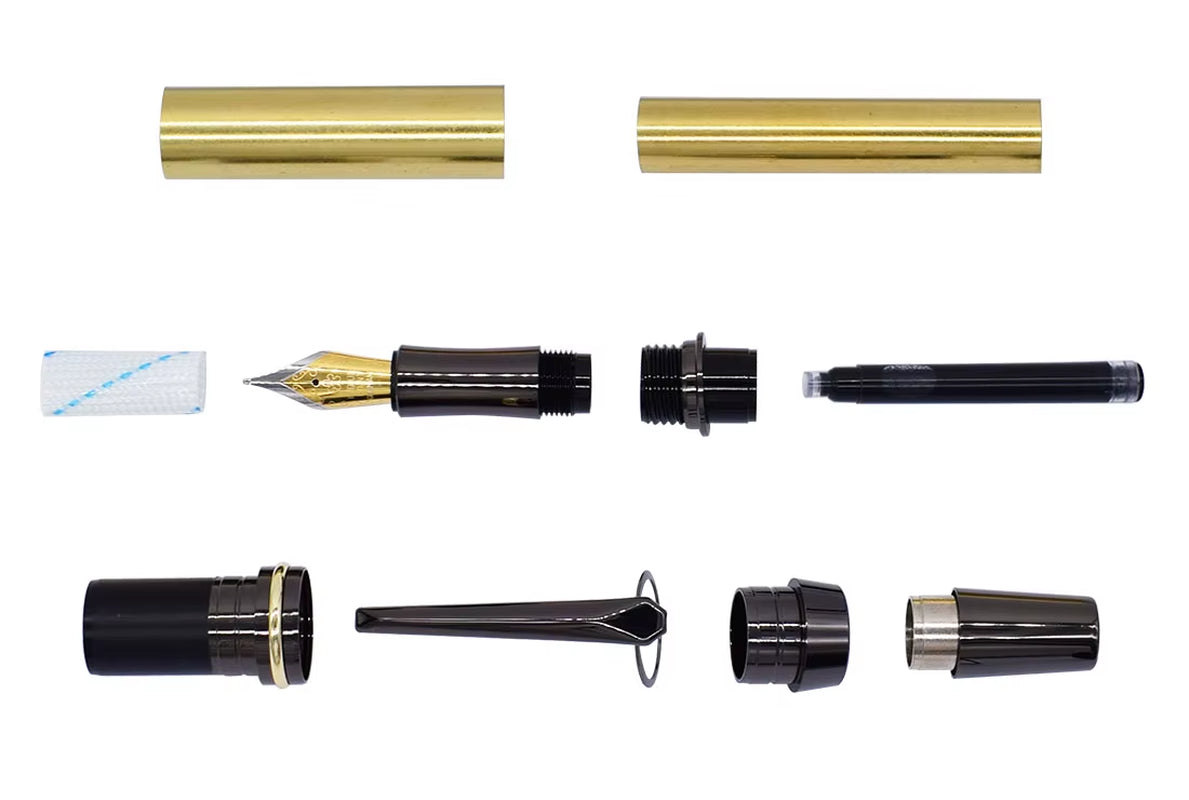 DIY Large Jr Gentleman Fountain Pen Kits RZ-FP50#-