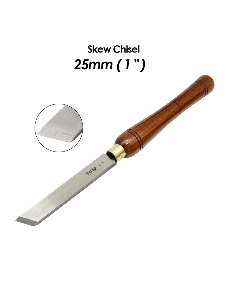 HSS Woodturning Gouge Wood Lathe Turning Tools Spindle Bowl Carpentry Chisel with Walnut Handle for Woodworking