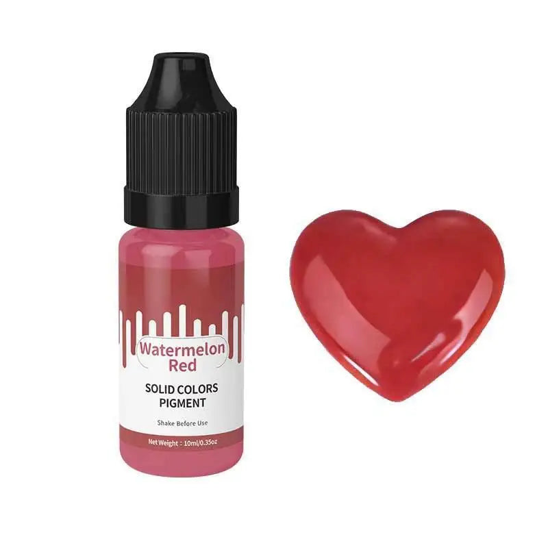 10ML Solid Color Epoxy Resin Pigments Liquid Colorant Dye DIY Epoxy Resin Epoxy Resin Handmade Making Crafts for Resin Molds