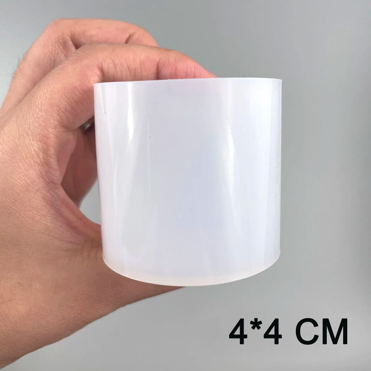 Cylinder Silicone Mold DIY Epoxy Resin Candle Mould Aromatherapy Candle Wax Molds Clay Plaster Craft Casting Mould Home Decor