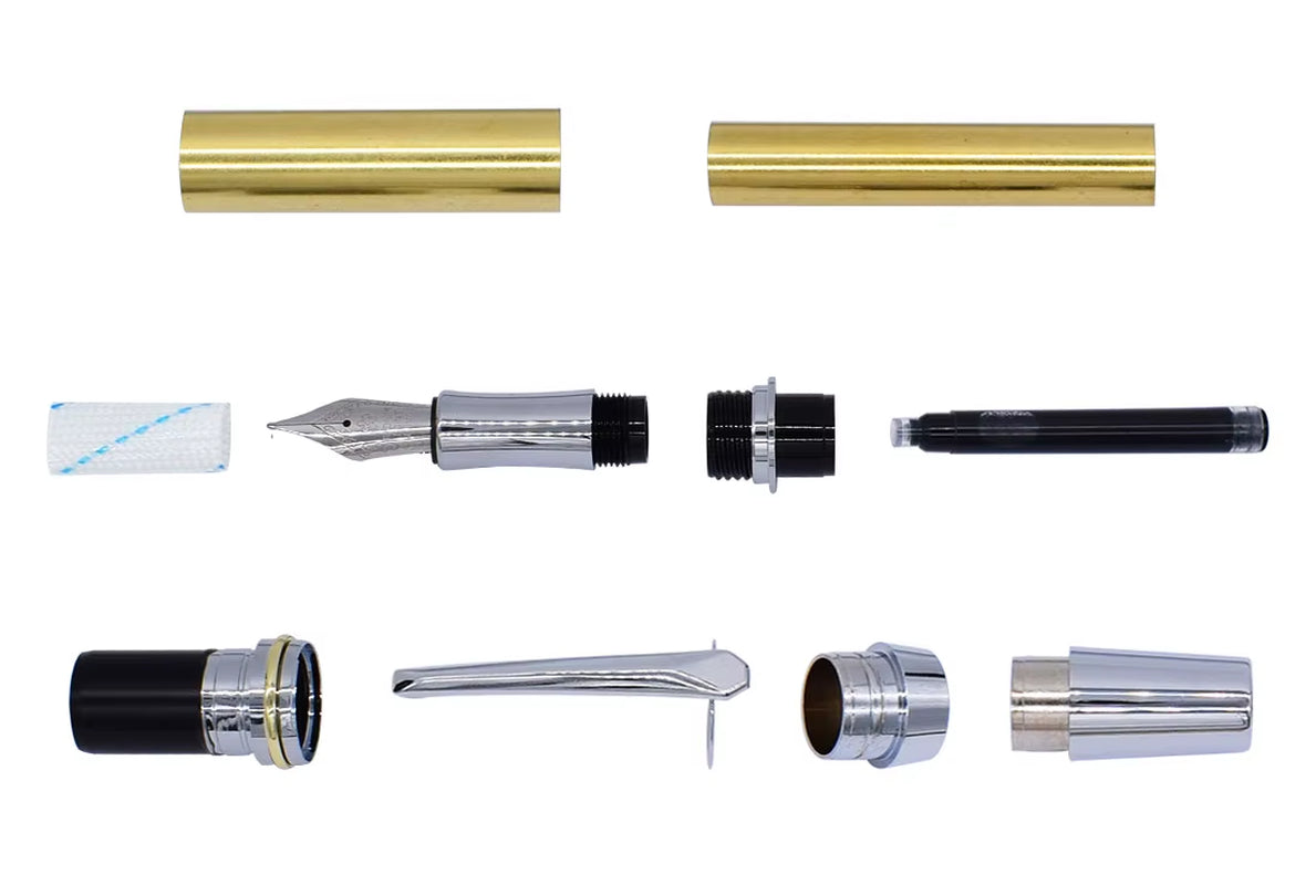 DIY Large Jr Gentleman Fountain Pen Kits RZ-FP50#-