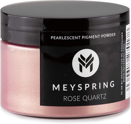 Rose Quartz Epoxy Resin Color Pigment - 50G - Mica Powder for Epoxy Resin