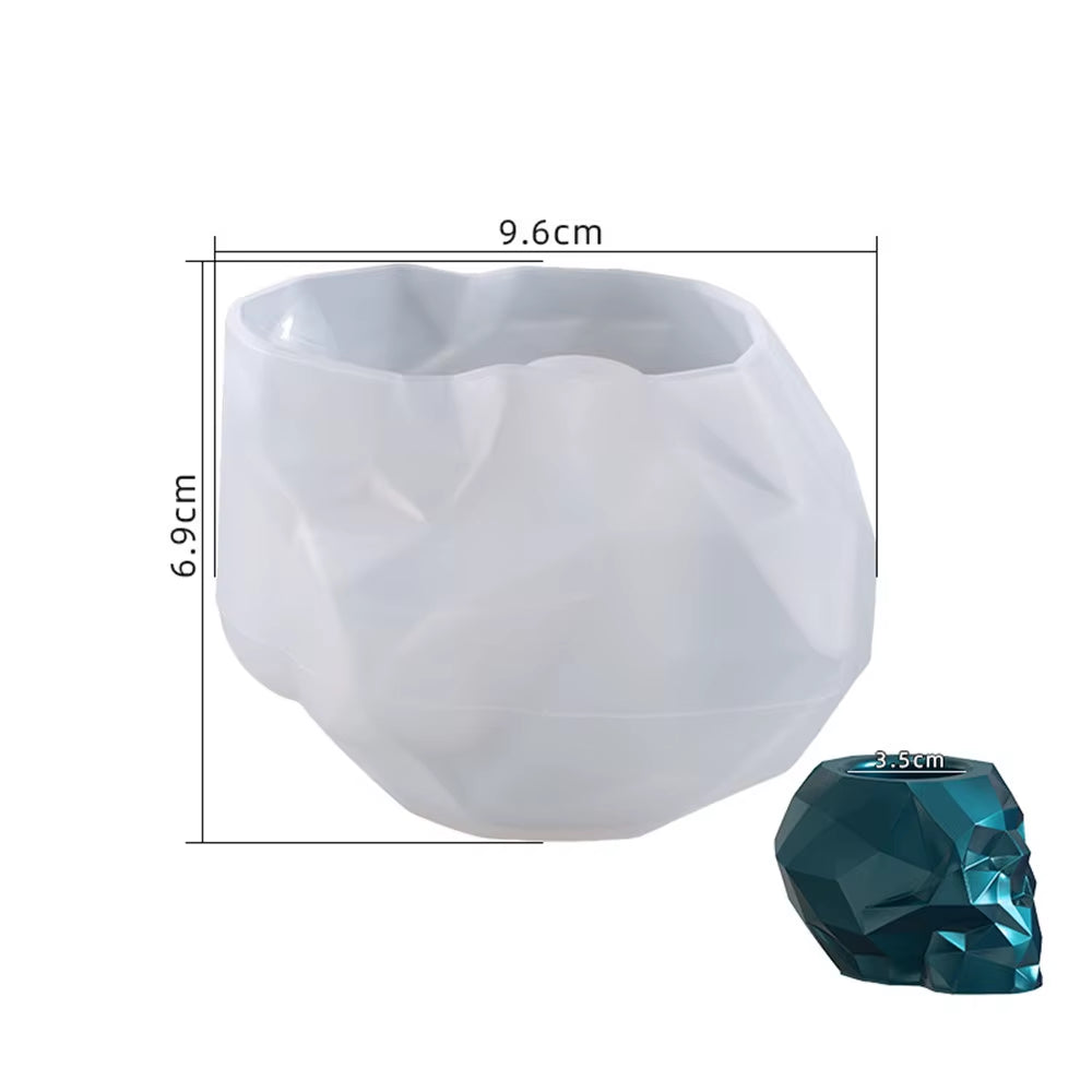 1Pcs Pen Holder Crystal Silicone Casting Molds Sets Mixed Style Epoxy Resin Molds for DIY Jewelry Making Findings Supplies Kits