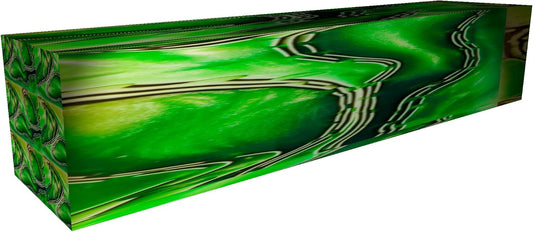 Color Splash Acrylic Pen Blank 3/4" X 3/4" X 5" per Blank. Color Splash Patterns May Slightly Vary