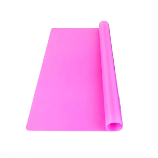 15.7" X 11.7" Large Silicone Sheet for Crafts Jewelry Casting Mold Mat, Nonstick Craft Mat for Epoxy Resin, Paint, Clay