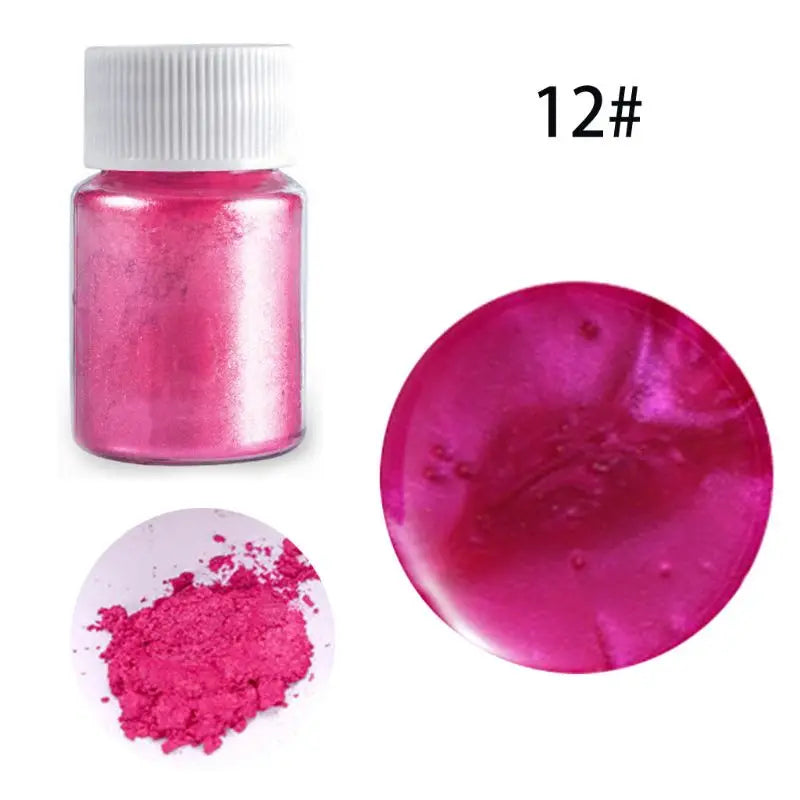 21 Colors Aurora Resin Mica Pearlescent Pigments Colorants Resin Jewelry Making