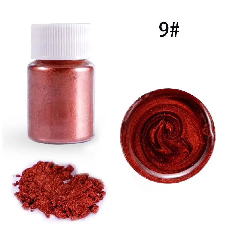 21 Colors Aurora Resin Mica Pearlescent Pigments Colorants Resin Jewelry Making