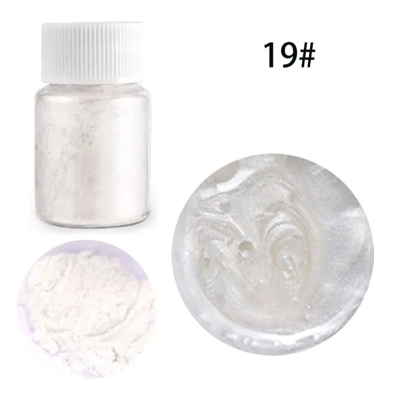 21 Colors Aurora Resin Mica Pearlescent Pigments Colorants Resin Jewelry Making