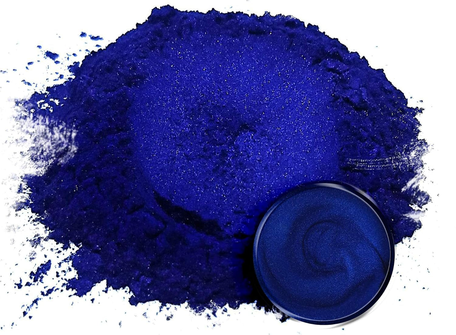 Pigments Premium Blue Mica Powder - Nokon Blue (25Gr) - for Epoxy, Resin, Soap, Paint, Woodworking, Acrylic Pouring, Bath Bombs, Fishing Lures - DIY Arts and Crafts Additive